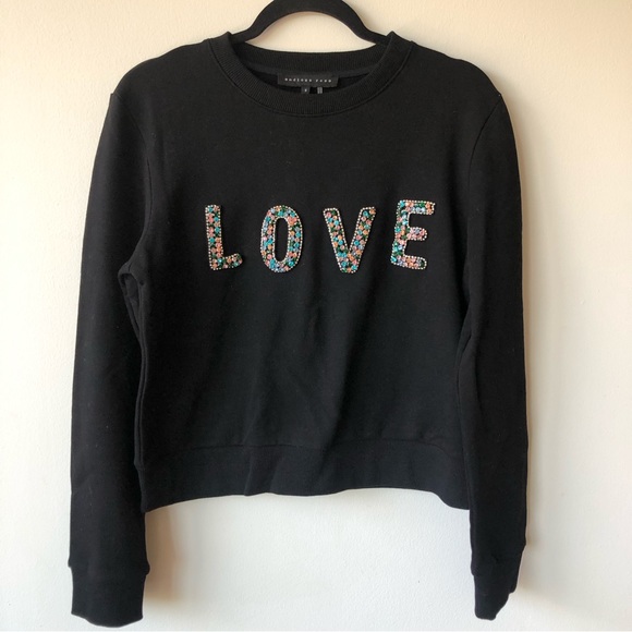 Endless Rose Tops - Gem Sweatshirt EUC